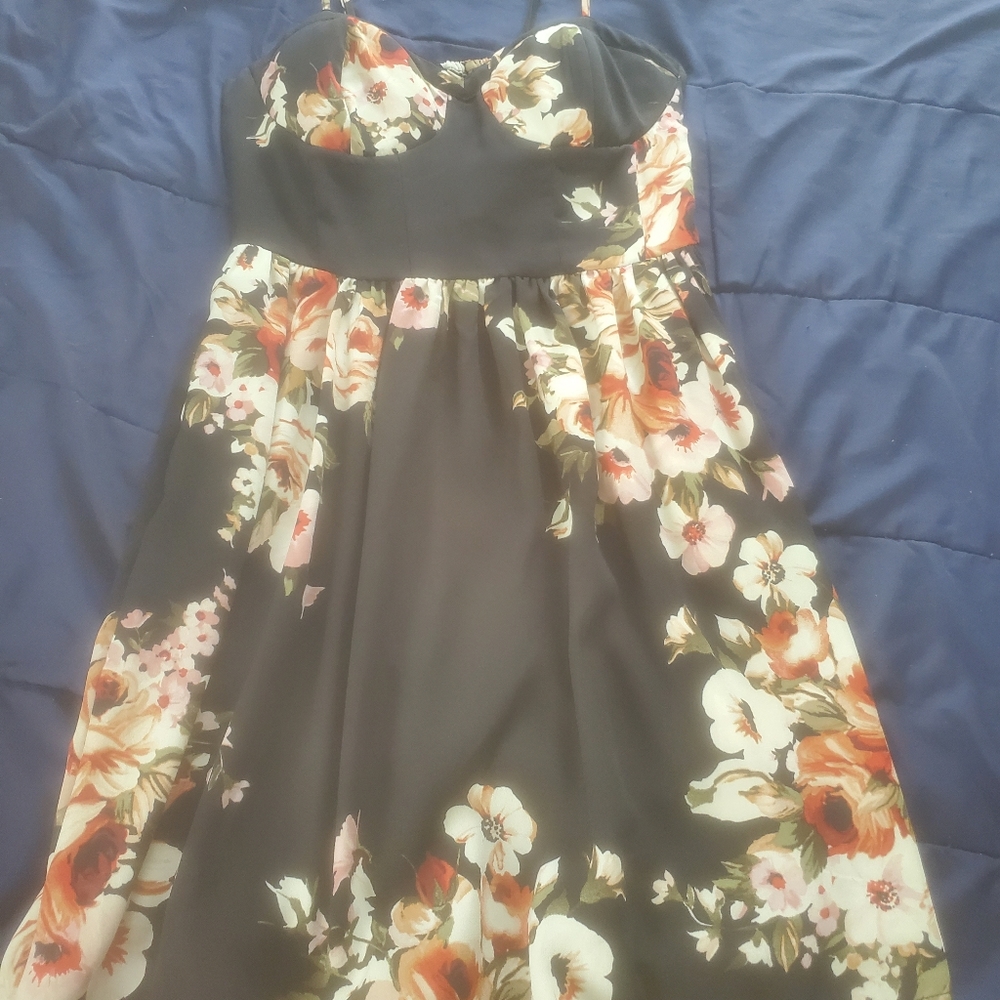 Black summer dress